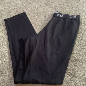 Fleece lined winter running pants